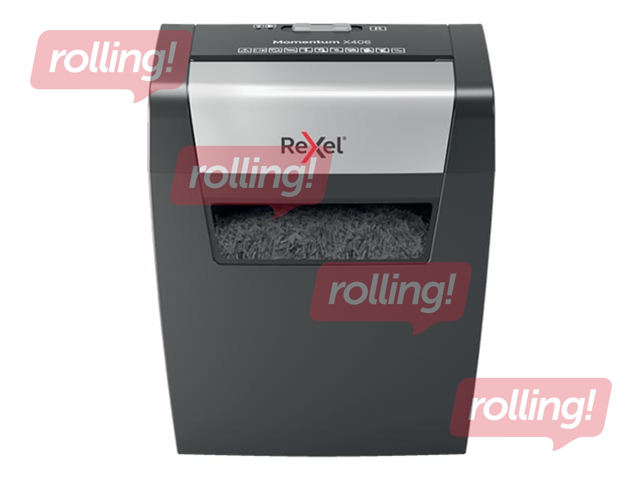 Шредер Rexel Momentum X406, P4 + ПОДАРОК! Покупай шредер и получи подарок!
