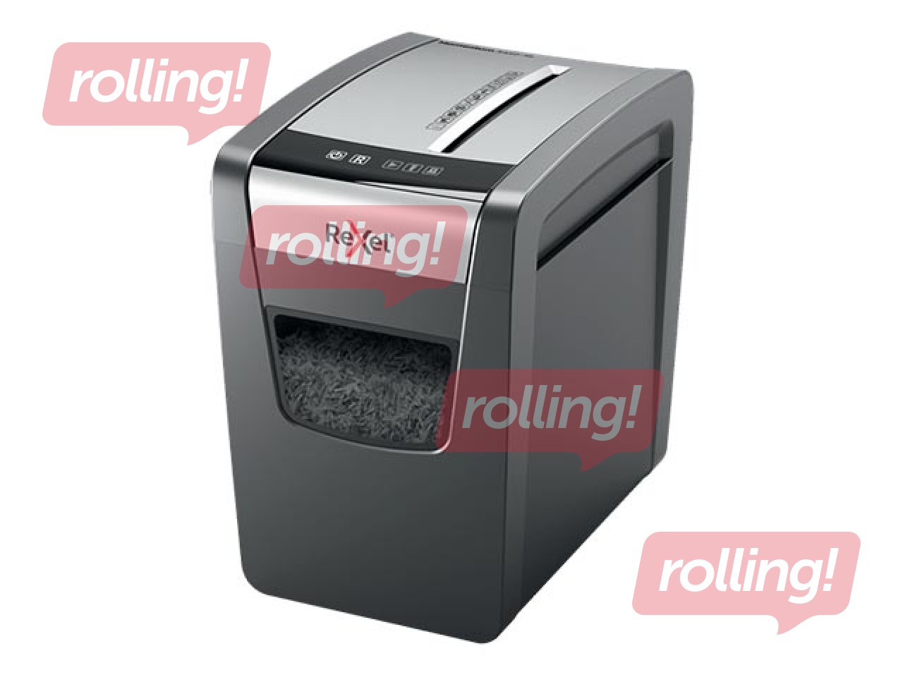 Paberipurustaja Rexel Momentum X410-SL, P4 + KINGITUS! Osta paberipurustaja ja saad kingituse!
