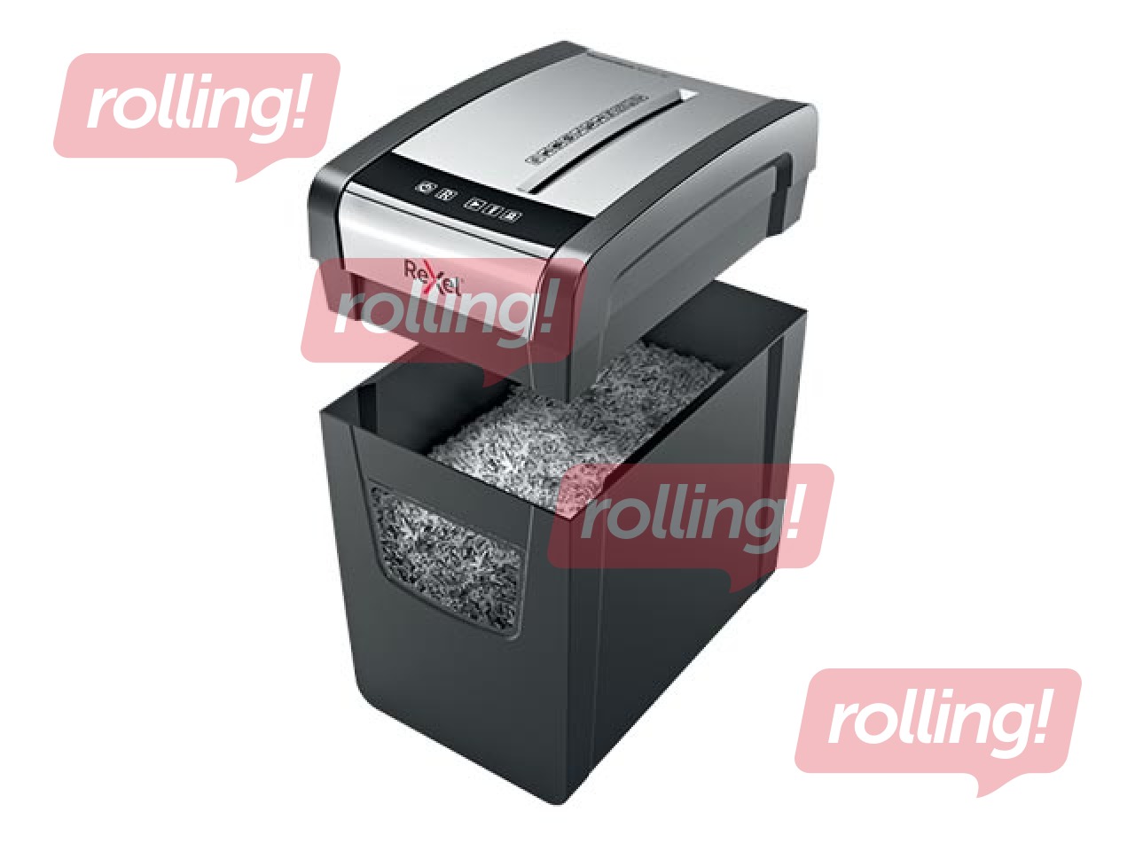 Paberipurustaja Rexel Momentum X410-SL, P4 + KINGITUS! Osta paberipurustaja ja saad kingituse!