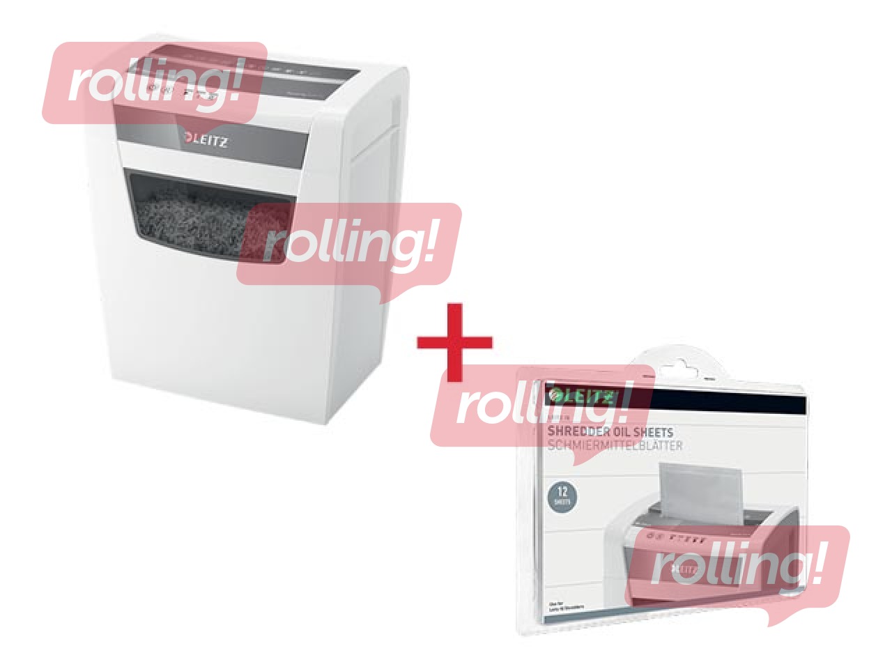 Paberipurustaja Leitz IQ Home Office, P4 + KINGITUS! Osta paberipurustaja ja saad kingituse!