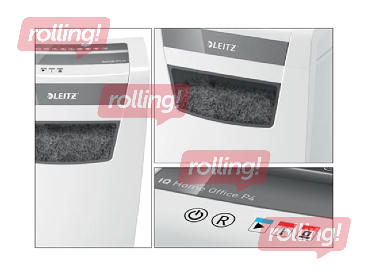 Paberipurustaja Leitz IQ Home Office, P4 + KINGITUS! Osta paberipurustaja ja saad kingituse!