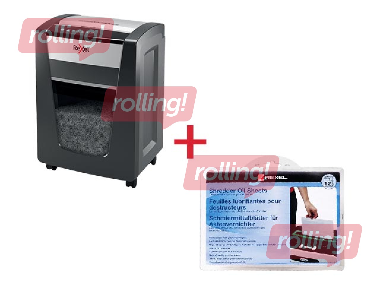 Paberipurustaja Rexel Momentum X420, P4 + KINGITUS! Osta paberipurustaja ja saad kingituse!