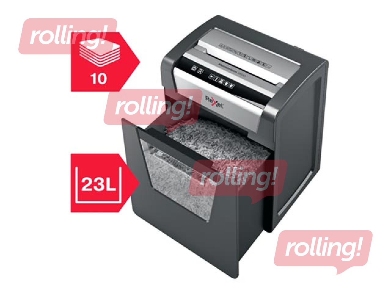 Paberipurustaja Rexel Momentum M510, P5 + KINGITUS! Osta paberipurustaja ja saad kingituse!