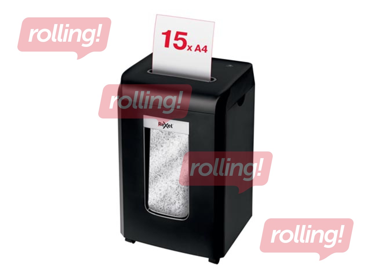 Paberipurustaja Rexel ProMax QS RSX1538, 4x40mm, P4 + KINGITUS! Osta paberipurustaja ja saa