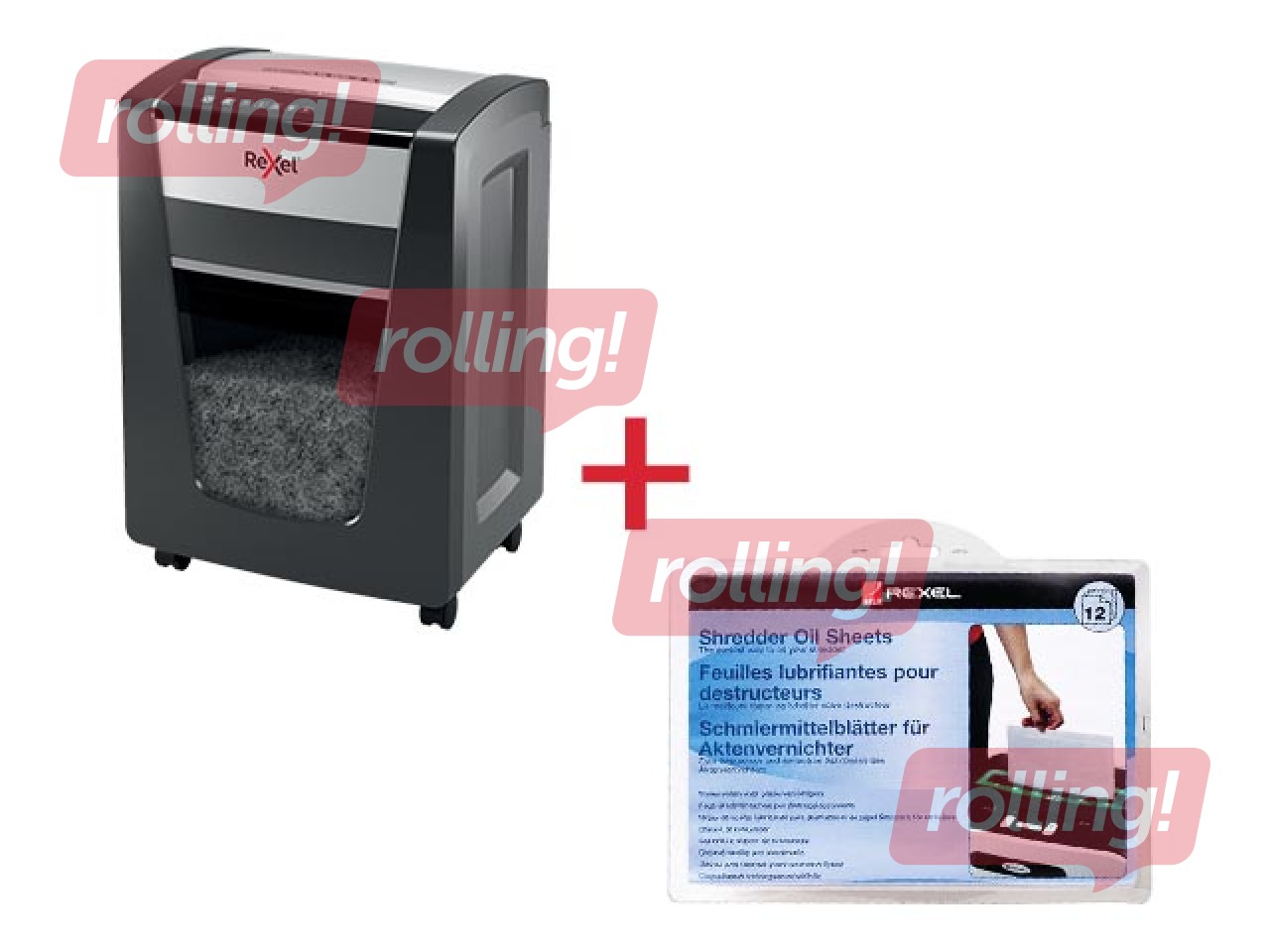 Paberipurustaja Rexel Momentum M515, P5 + KINGITUS! Osta paberipurustaja ja saad kingituse!