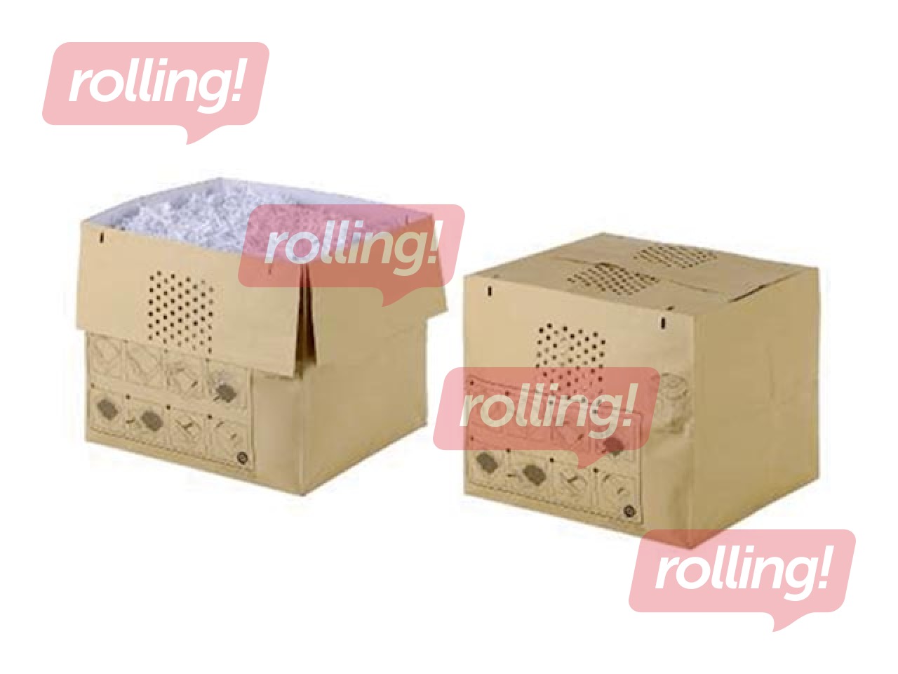 Papīra maisi Rexel Auto 250/300x smalcinātajiem, 40l, 20 gab