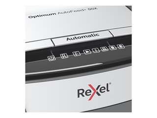 Paberipurustaja Rexel Optimum AutoFeed+ 50X + KINGITUS! Osta paberipurustaja ja saad kingituse!