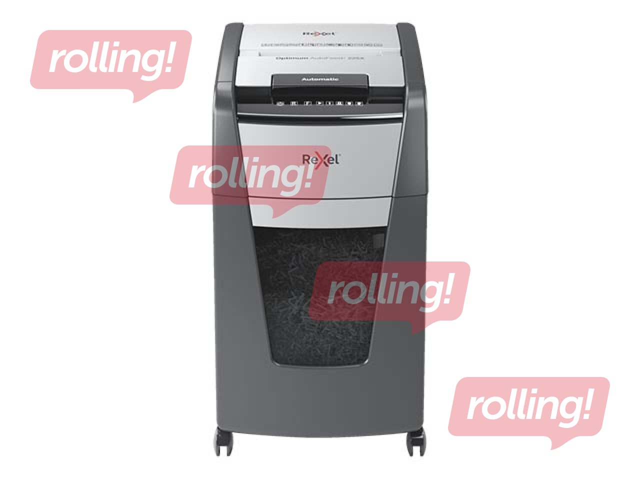 Paberipurustaja Rexel Optimum AutoFeed+ 225X + KINGITUS! Osta paberipurustaja ja saad kingituse!