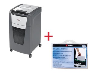 Paper Shredder Rexel Optimum AutoFeed+ 225X + ПОДАРОК! Покупай шредер и получи подарок!