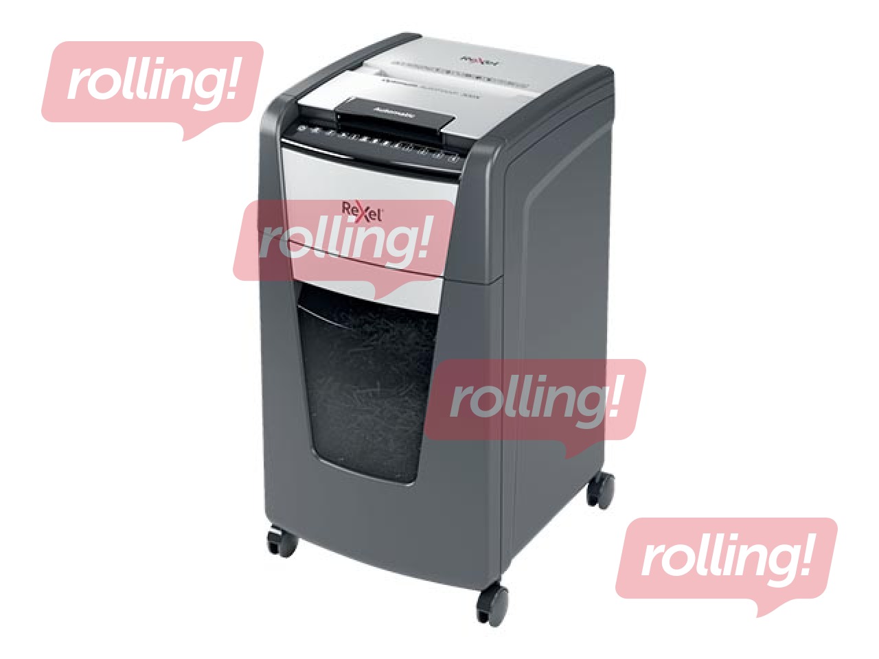 Paberipurustaja Rexel Optimum AutoFeed+ 300X + KINGITUS! Osta paberipurustaja ja saad kingituse!