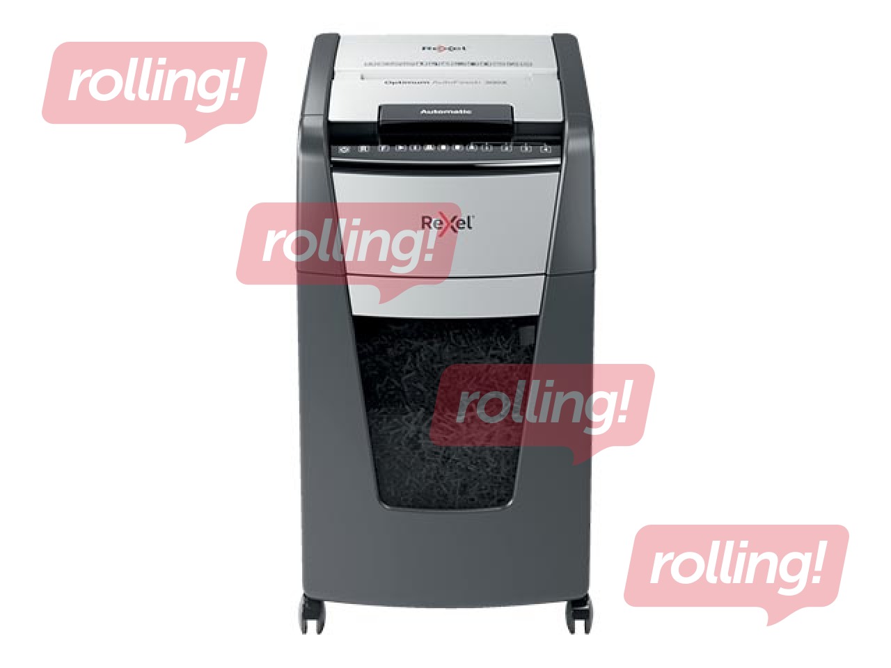 Paberipurustaja Rexel Optimum AutoFeed+ 300X + KINGITUS! Osta paberipurustaja ja saad kingituse!