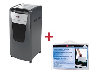 Paberipurustaja Rexel Optimum AutoFeed+ 600X + KINGITUS! Osta paberipurustaja ja saad kingituse!