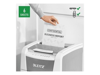 Paberipurustaja Leitz IQ Autofeed Small Office 100 Automatic, P5 + KINGITUS! Osta paberipurustaja j