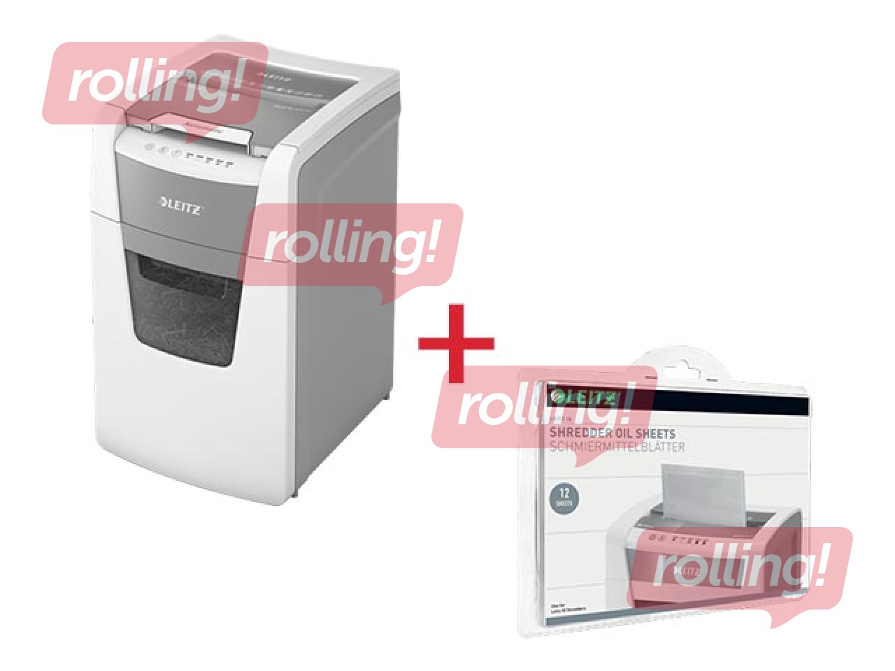 Paberipurustaja Leitz IQ Autofeed Small Office 150 Automatic, P4 + KINGITUS! Osta paberipurustaja j