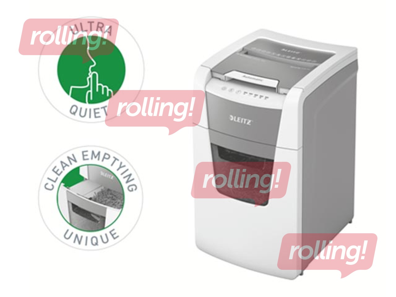 Paberipurustaja Leitz IQ Autofeed Small Office 150 Automatic, P4 + KINGITUS! Osta paberipurustaja j