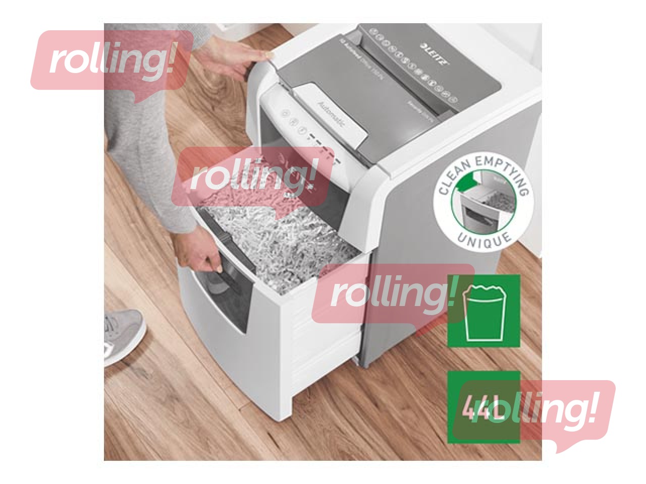 Paberipurustaja Leitz IQ Autofeed Small Office 150 Automatic, P4 + KINGITUS! Osta paberipurustaja j