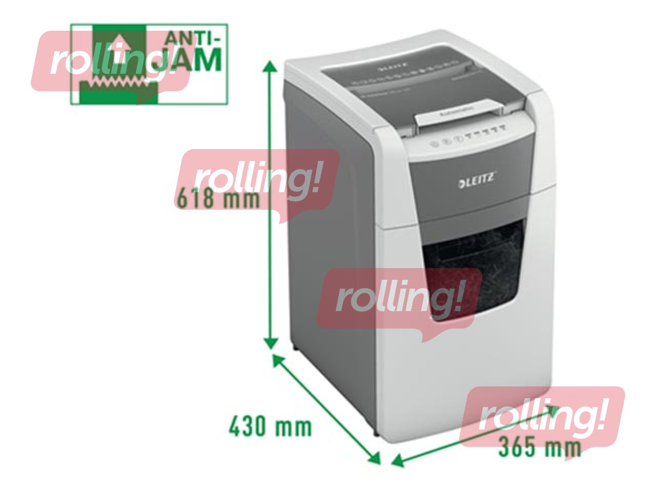 Шредер Leitz IQ Autofeed Small Office 150 Automatic, P4 + ПОДАРОК! Покупай шредер и получи подарок!