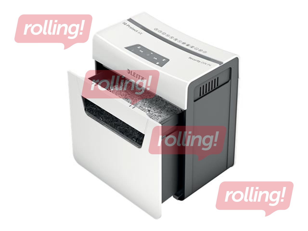 Paberipurustaj Leitz IQ Protect Premium Paper Shredder 6X, P4 + KINGITUS! Osta paberipurustaja j