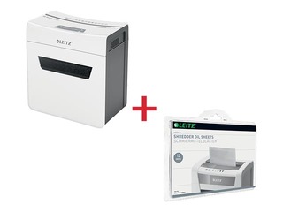 Шредер Leitz IQ Protect Premium Paper Shredder 6X, P4 + ПОДАРОК! Покупай шредер и получи подарок!