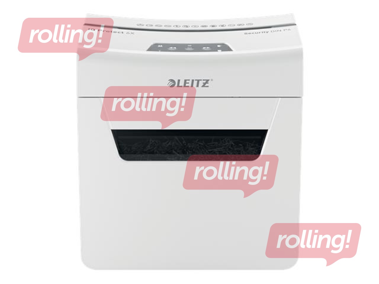 Шредер Leitz IQ Protect Premium Paper Shredder 6X, P4 + ПОДАРОК! Покупай шредер и получи подарок!