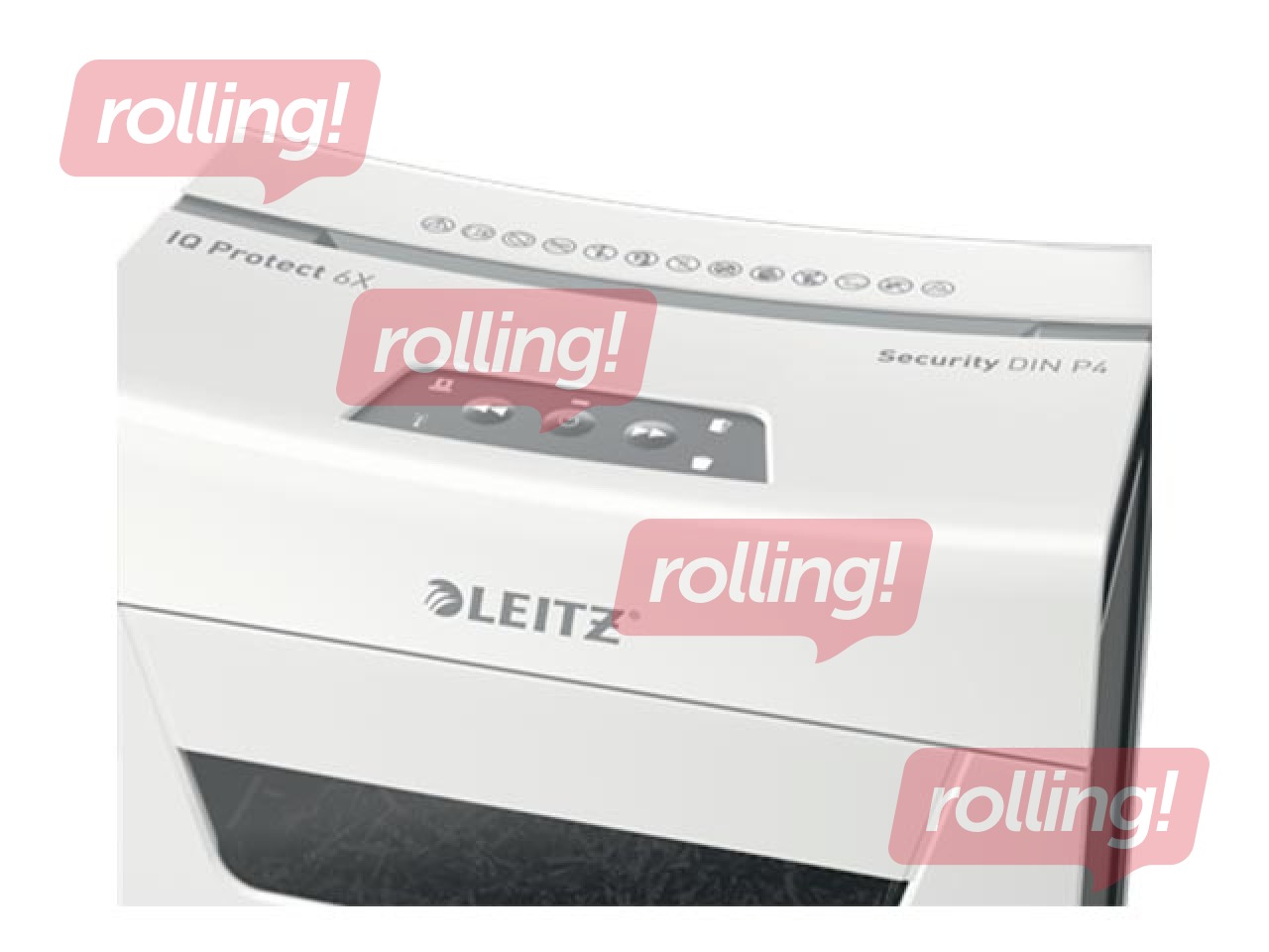 Шредер Leitz IQ Protect Premium Paper Shredder 6X, P4 + ПОДАРОК! Покупай шредер и получи подарок!
