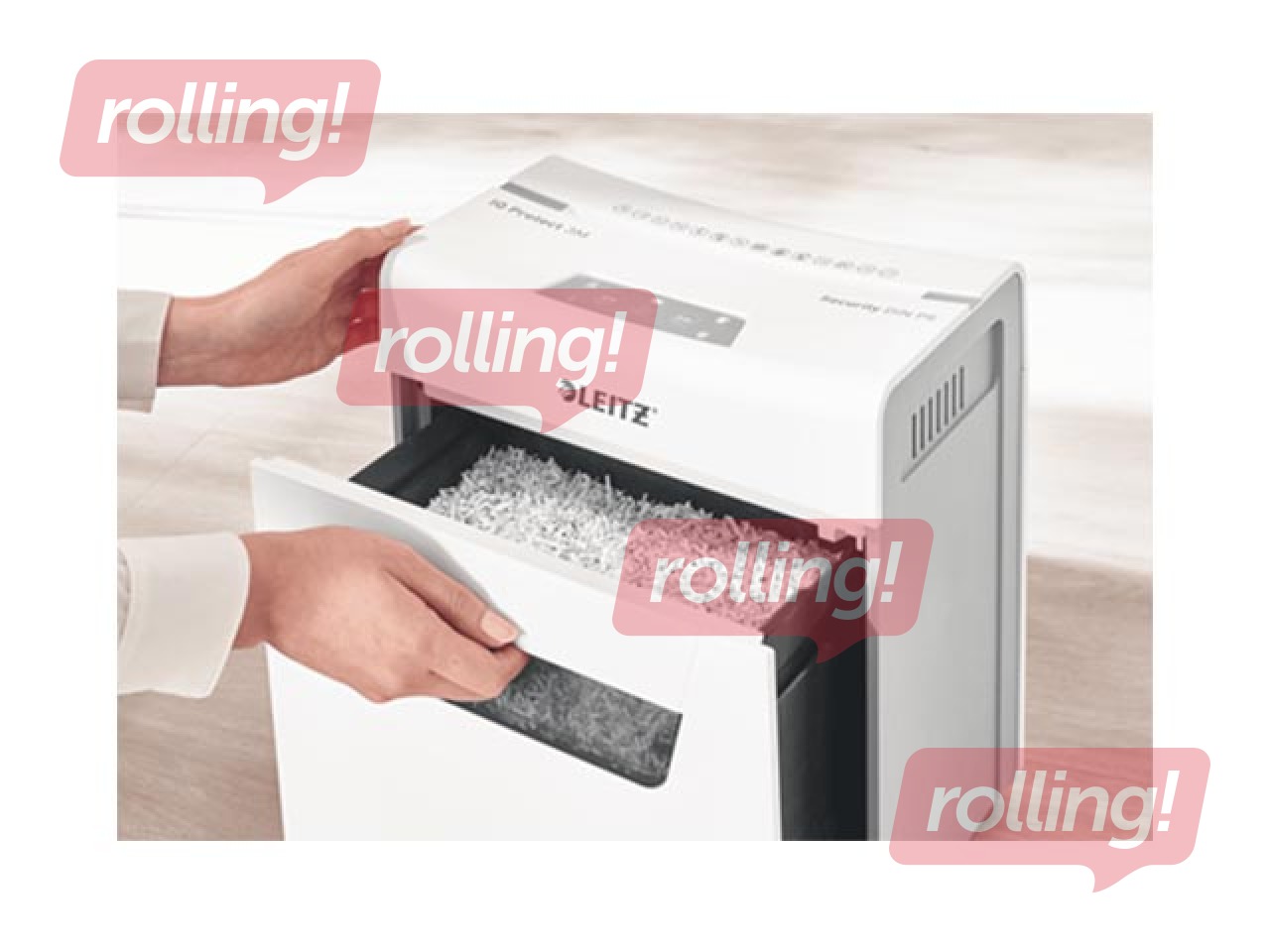 Шредер Leitz IQ Protect Premium Paper Shredder 6X, P4 + ПОДАРОК! Покупай шредер и получи подарок!