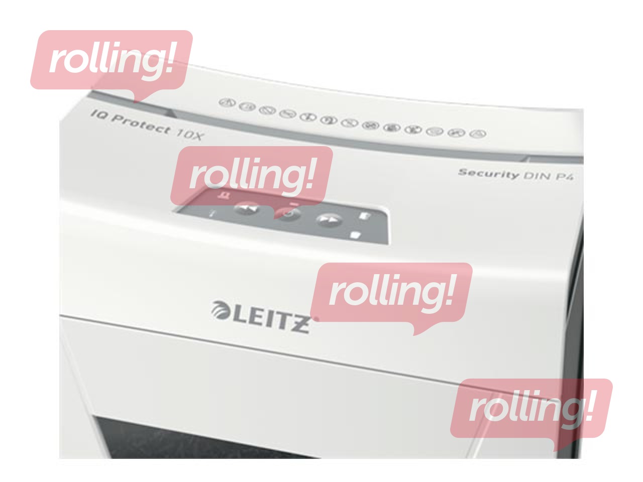 Paberipurustaja Leitz IQ Protect Premium Paper Shredder 10X, P4 + KINGITUS! Osta paberipurustaja j