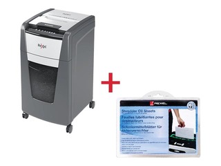 Paberipurustaja Rexel Optimum AutoFeed+ 225M, P5 + KINGITUS! Osta paberipurustaja ja saad kingituse!