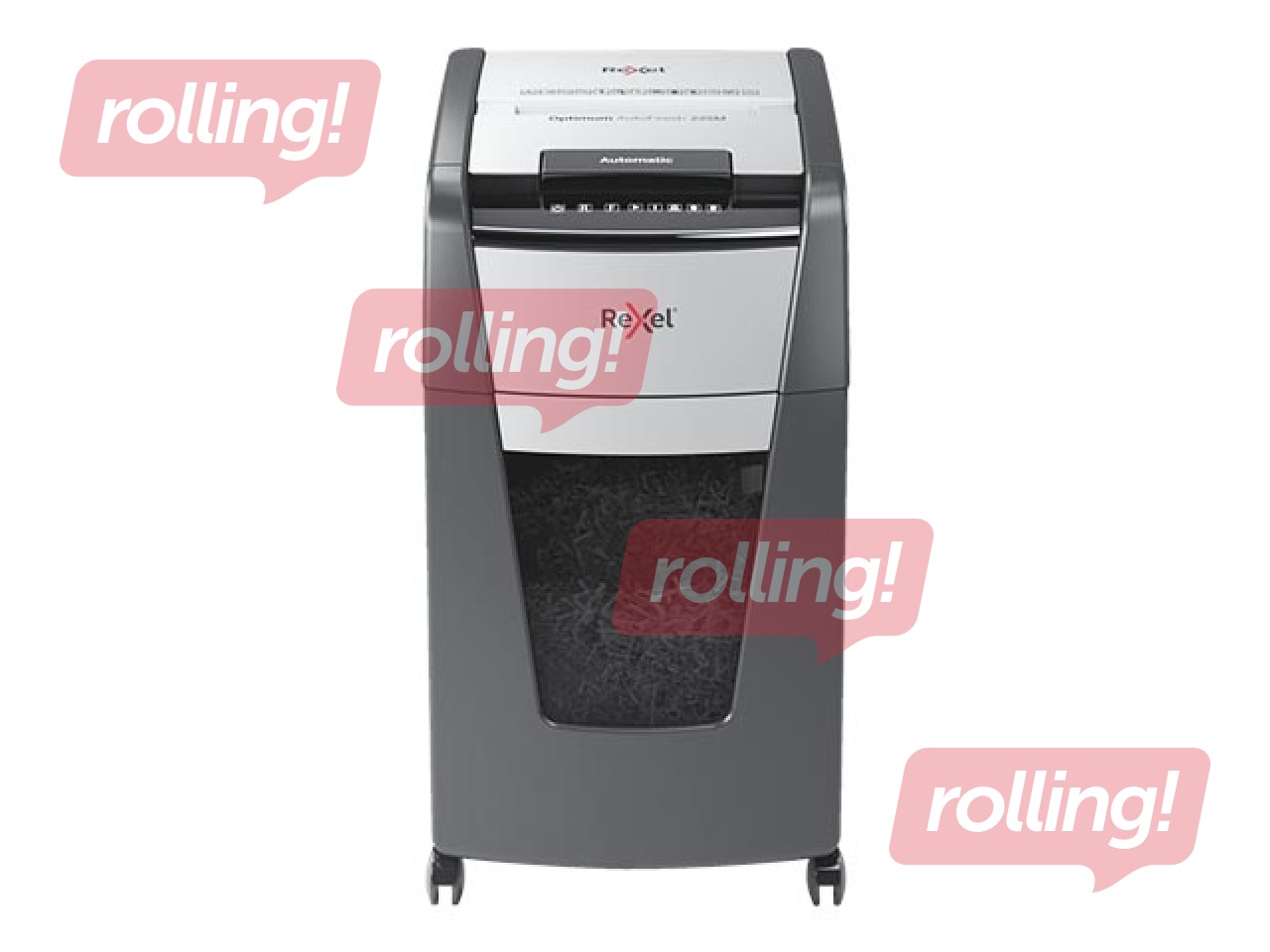 Paberipurustaja Rexel Optimum AutoFeed+ 225M, P5 + KINGITUS! Osta paberipurustaja ja saad kingituse!