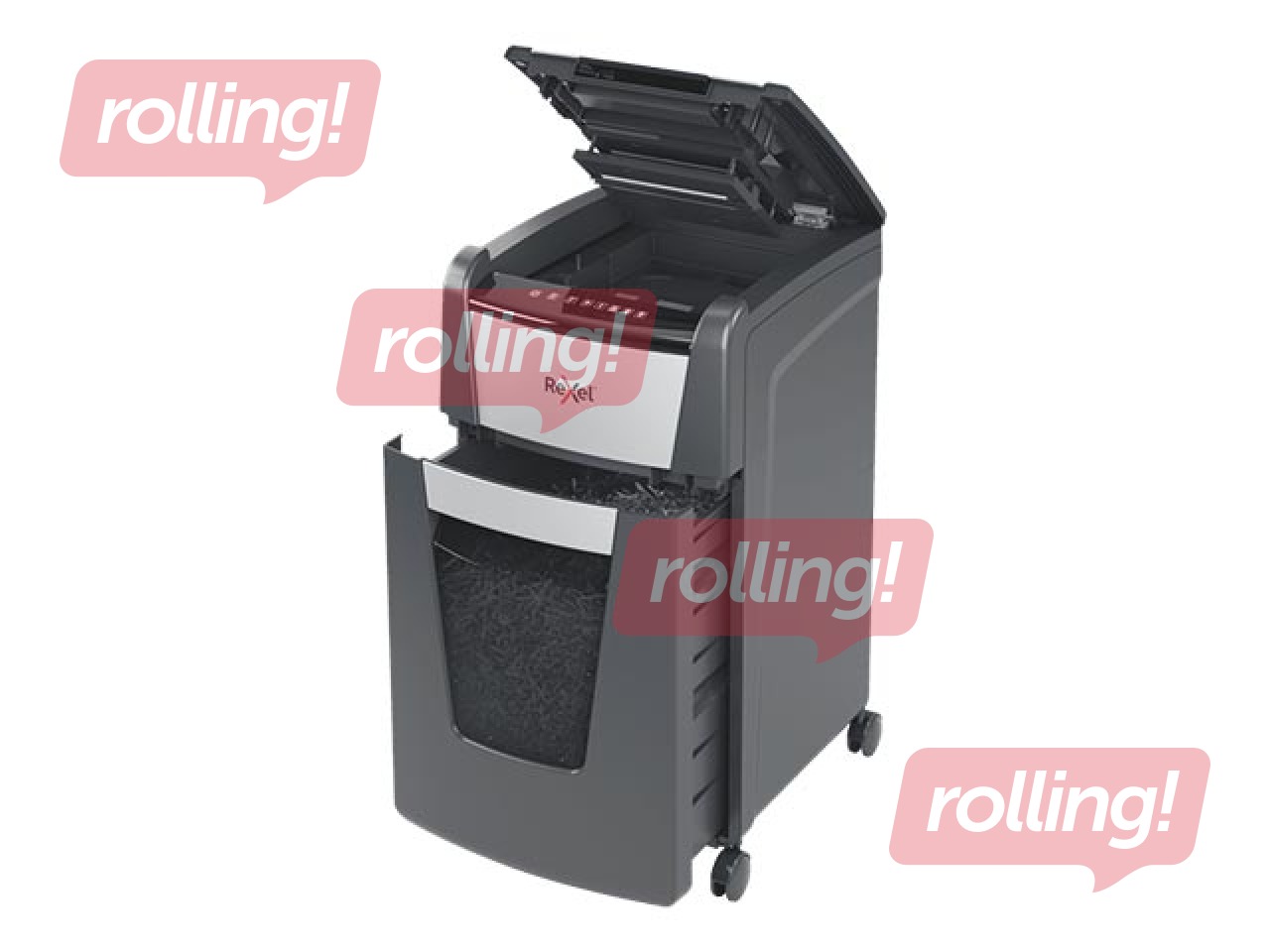 Paberipurustaja Rexel Optimum AutoFeed+ 225M, P5 + KINGITUS! Osta paberipurustaja ja saad kingituse!