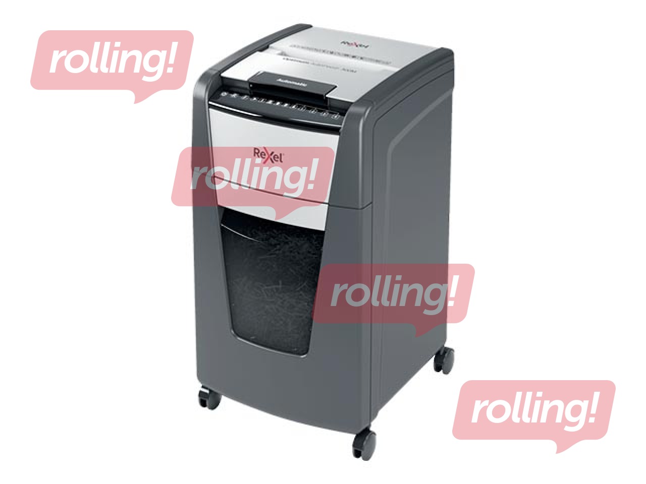 Paberipurustaj Rexel Optimum AutoFeed+ 300M, P5 + KINGITUS! Osta paberipurustaja ja saad kingituse!