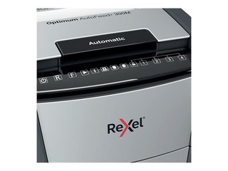 Шредер Rexel Optimum AutoFeed+ 300M, P5 + ПОДАРОК! Покупай шредер и получи подарок!