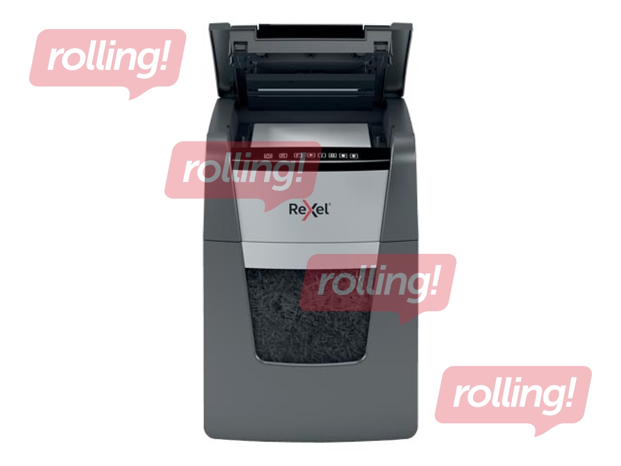 Paper Shredder Rexel Optimum AutoFeed+ 100M, P5 + ПОДАРОК! Покупай шредер и получи подарок!