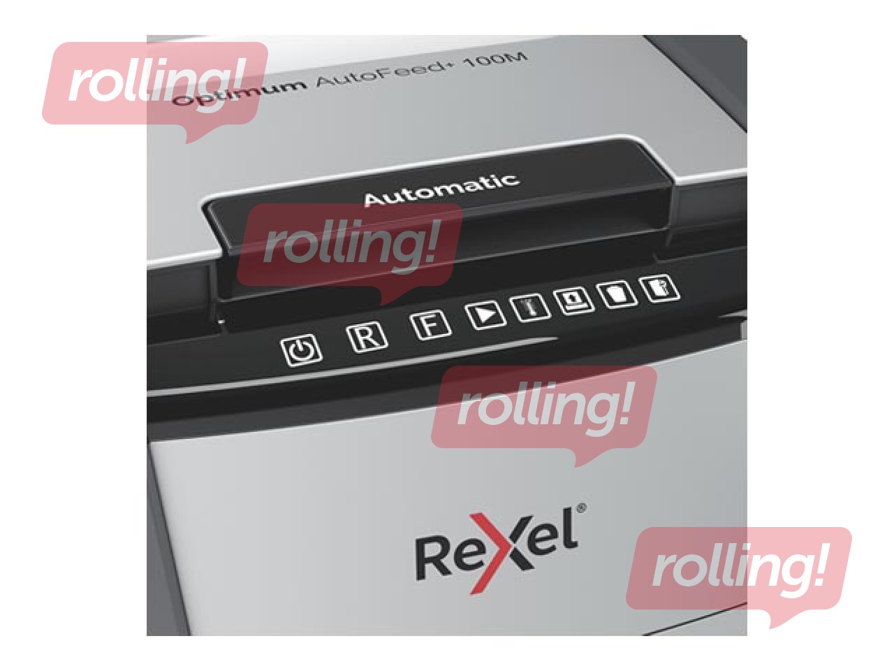 Paper Shredder Rexel Optimum AutoFeed+ 100M, P5 + ПОДАРОК! Покупай шредер и получи подарок!