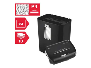 Paberipurustaja Rexel, ProMax QS, RSX1035, Cross Cut Paper Shredder, P4