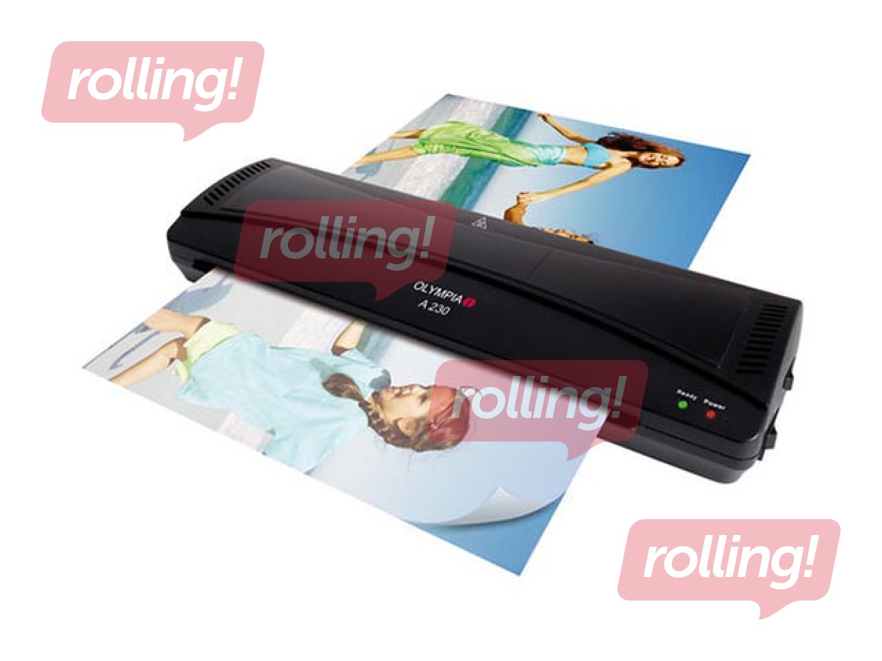 Laminator OLYMPIA A230 – 4 in 1 PLUS, lamination set