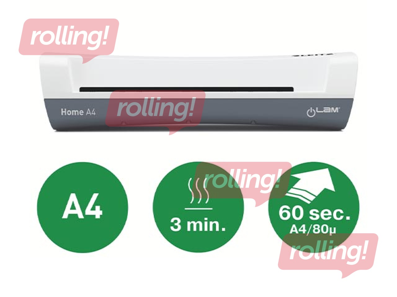 Laminators Leitz iLAM Home A4 White