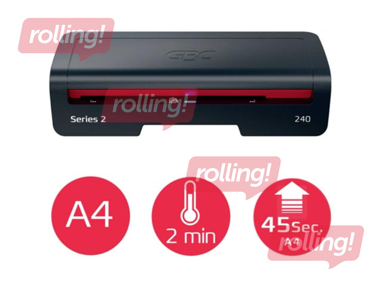 Laminaator GBC, 240 Home Office, A4