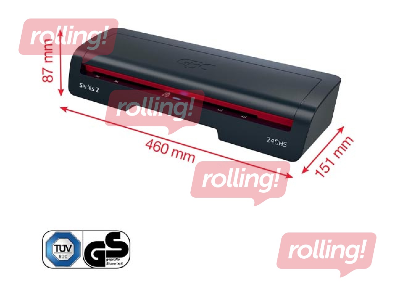 Laminaator GBC, 240 Home Office, A3