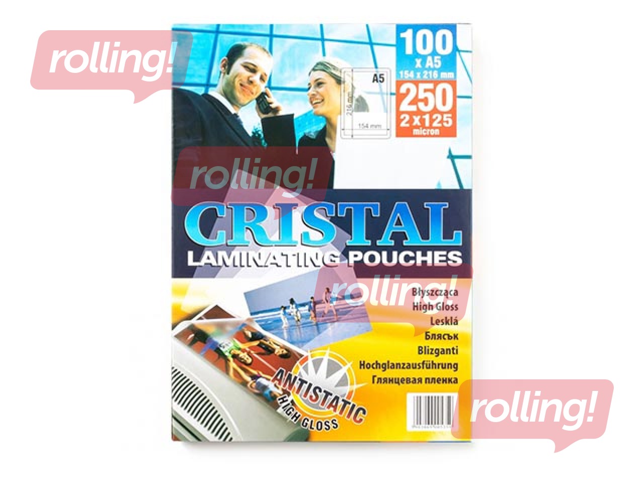 Lamineerimistaskud Argo, A5, 125 mic., 100 tk.