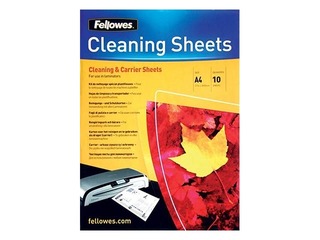 Laminaatori puhastuslehed Fellowes, A3/A4, 10 pcs.