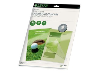 Laminēšanas plēves Leitz, A4, 80 mic., UDT, 100 gab.