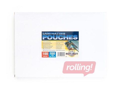 PROMO Lamineerimistaskud  Argo, A3, 100 mic., 100 gab. matt