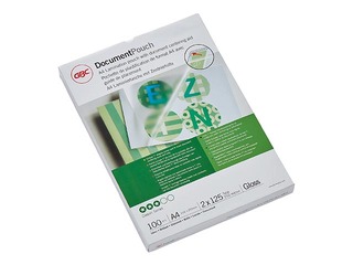 Laminating pouches GBC, A4, 125 mic., glossy, 100 pcs.