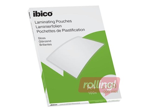 Lamination pouch Ibico, A4, 100 mic., glossy, 100 pcs.