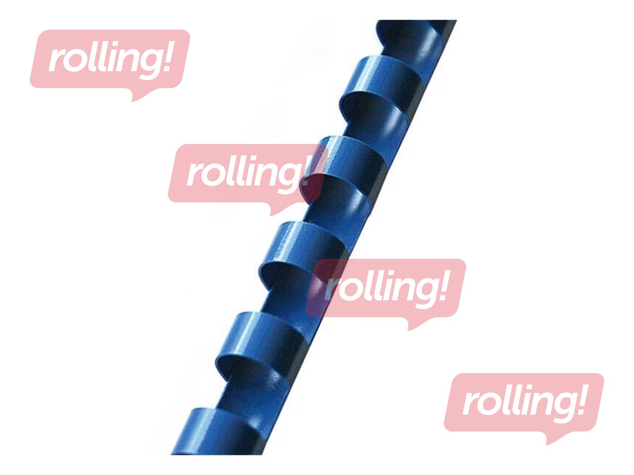 Binding plastic combs Argo, 12.5 mm, 100 pcs., blue