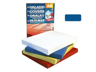 Binding covers Delta, 100 pcs., blue
