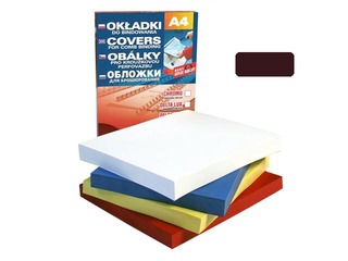 Binding covers Delta, 100 pcs., brown