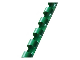 Binding plastic combs Argo, 12.5 mm, 100 pcs., green