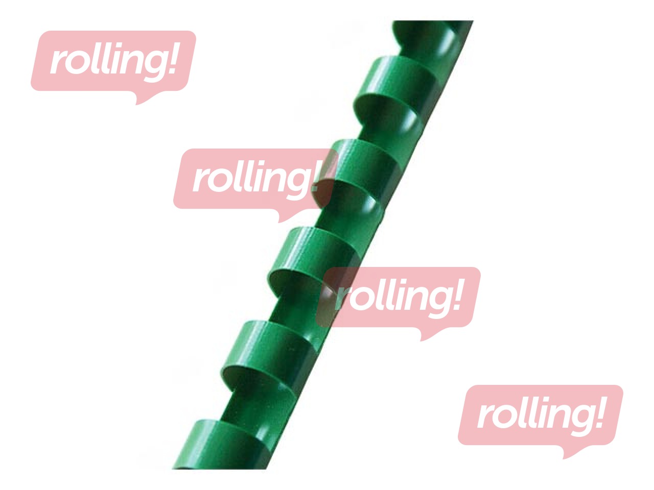 Binding plastic combs  Argo, 19/20 mm, 100 pcs., green